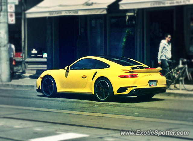 Porsche 911 Turbo spotted in Toronto, ON, Canada