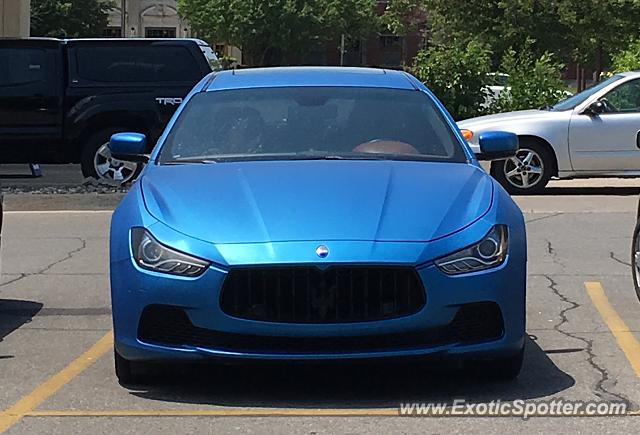 Maserati Ghibli spotted in Ames, Iowa