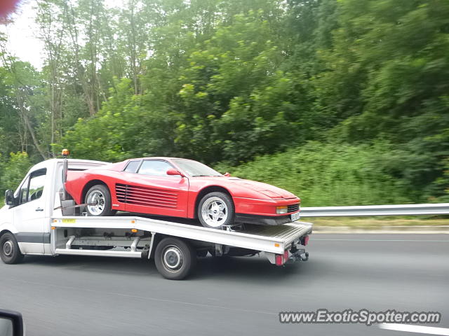 Ferrari Testarossa spotted in Paris, France