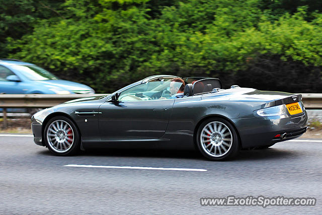Aston Martin DB9 spotted in Cambridge, United Kingdom