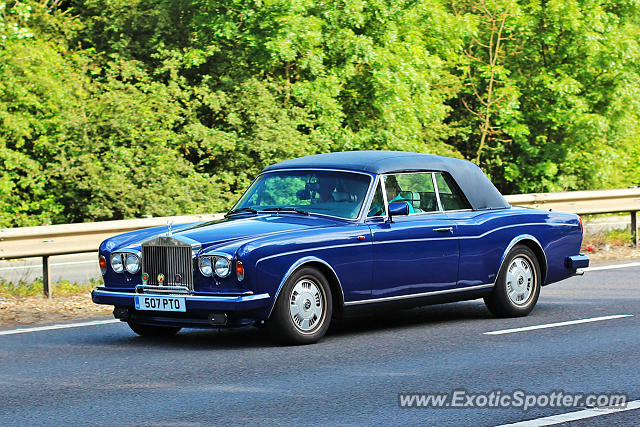 Rolls-Royce Corniche spotted in Cambridge, United Kingdom