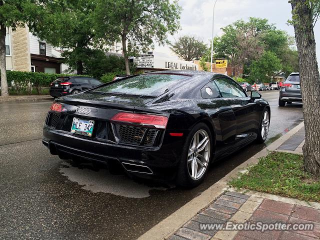 Audi R8 spotted in Winnipeg, Canada