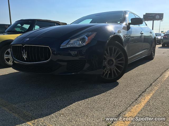 Maserati Quattroporte spotted in Milwaukee, Wisconsin