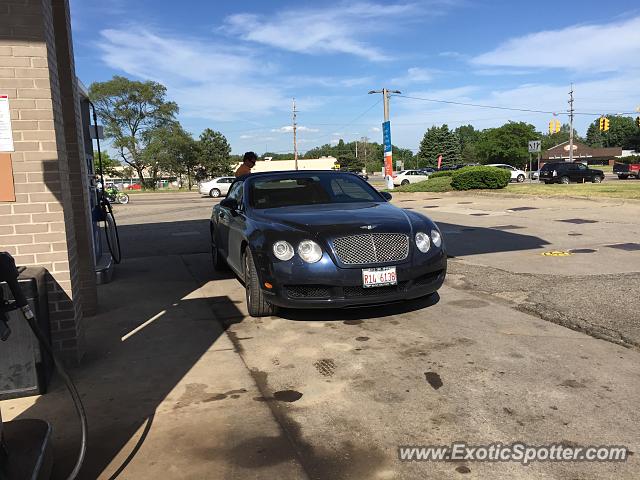 Bentley Continental spotted in Belleville, Michigan