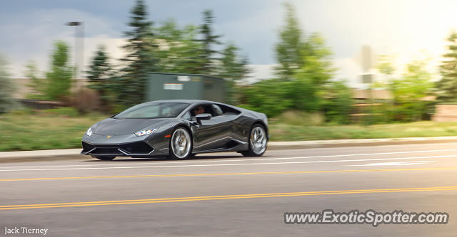 Lamborghini Huracan spotted in GreenwoodVillage, Colorado