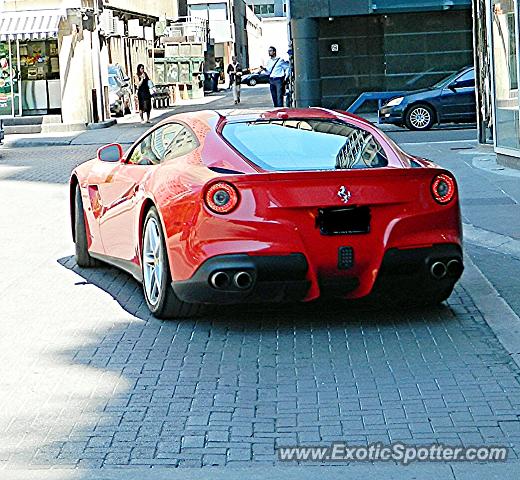 Ferrari F12 spotted in Toronto, Canada