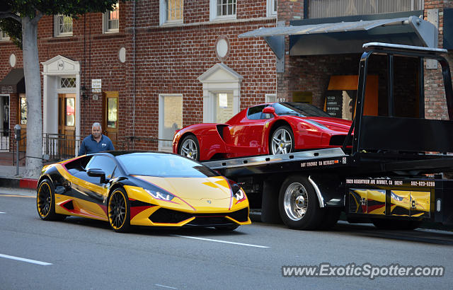 Lamborghini Huracan spotted in Beverly Hills, California