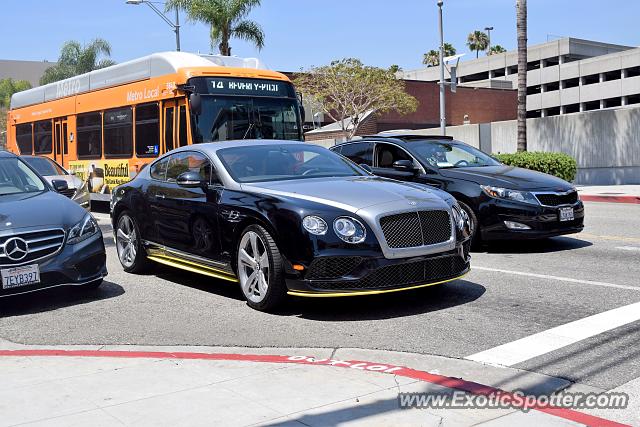Bentley Continental spotted in Beverly Hills, California