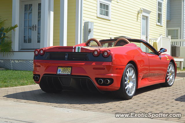 Ferrari F430 spotted in Belmar, New Jersey