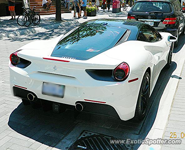 Ferrari 488 GTB spotted in Toronto, Canada