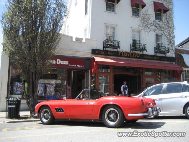 Ferrari 250 spotted in Greenwich, Connecticut