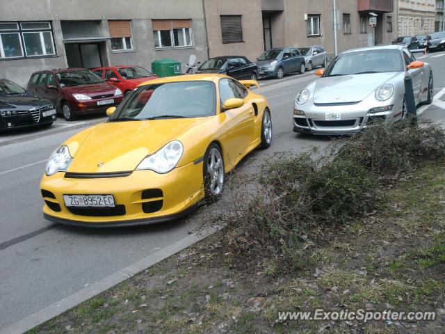 Porsche 911 GT2 spotted in Zagreb, Croatia