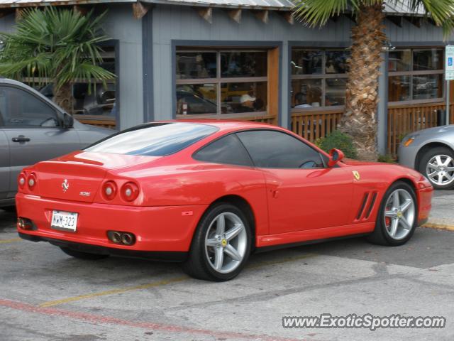 Ferrari 575M spotted in Dallas, Texas