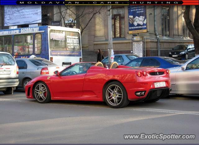 Ferrari F430 spotted in Chisnau, Moldova