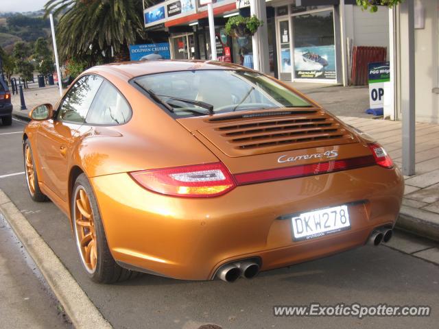 Porsche 911 spotted in Akaroa, New Zealand