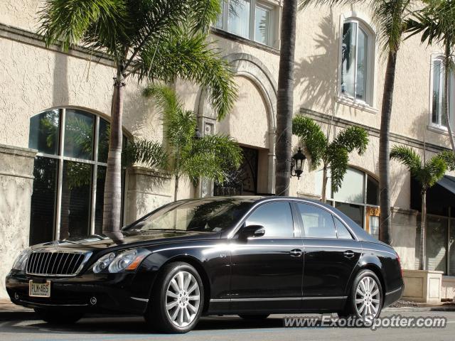 Mercedes Maybach spotted in Palm beach, Florida