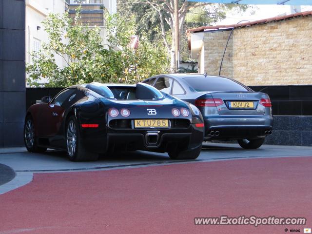 Bugatti Veyron spotted in Limassol, Cyprus