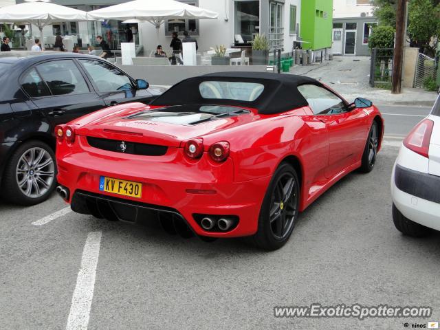 Ferrari F430 spotted in Nicosia, Cyprus