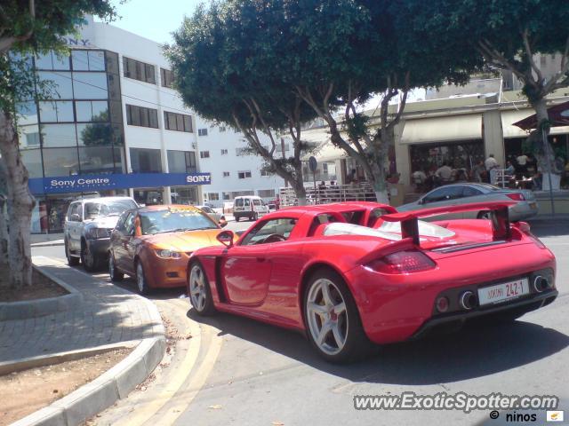 Porsche Carrera GT spotted in Limassol, Cyprus
