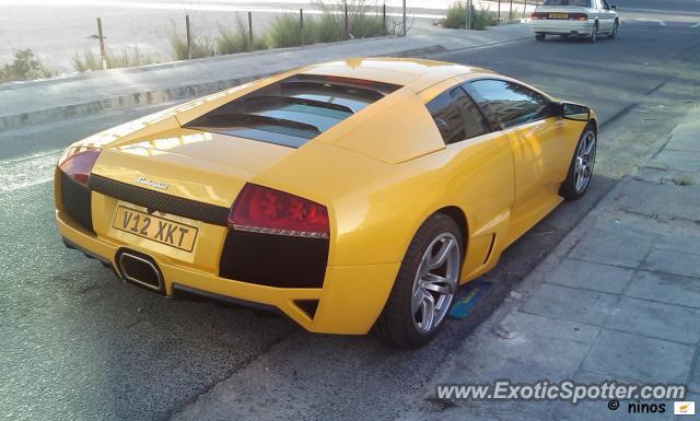 Lamborghini Murcielago spotted in Pafos, Cyprus
