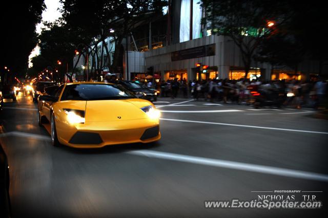 Lamborghini Murcielago spotted in Singapore, Singapore