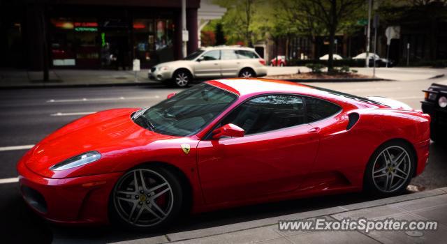 Ferrari F430 spotted in Seattle, Washington