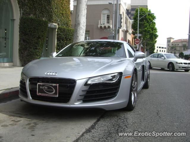 Audi R8 spotted in Beverly Hills, California