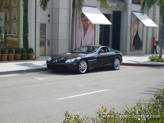 Mercedes SLR spotted in Los angeles, California