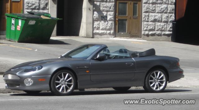 Aston Martin DB7 spotted in Montreal, Canada