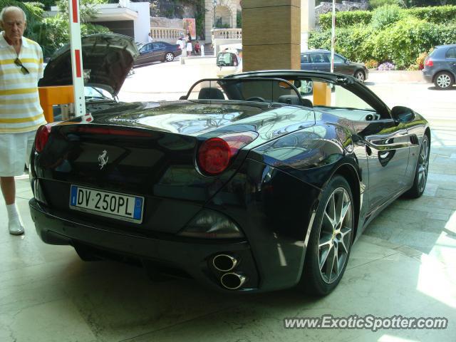 Ferrari California spotted in Monte-Carlo, Monaco