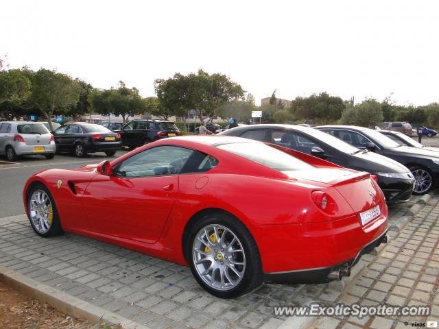 Ferrari 599GTB spotted in Pafos, Cyprus