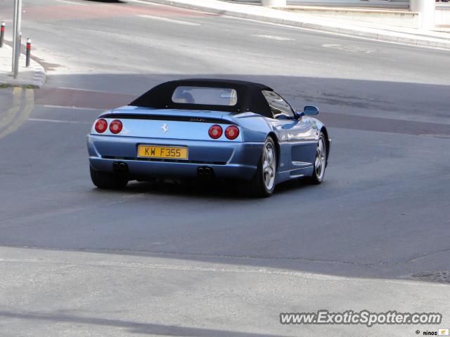 Ferrari F355 spotted in Pafos, Cyprus