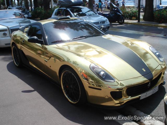 Ferrari 599GTB spotted in Cannes, France