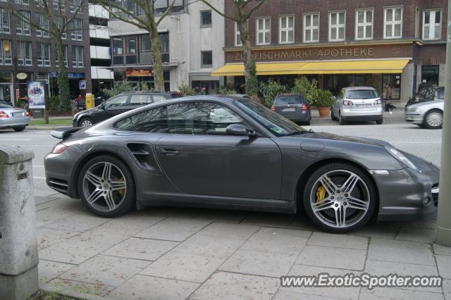 Porsche 911 Turbo spotted in Hamburg, Germany