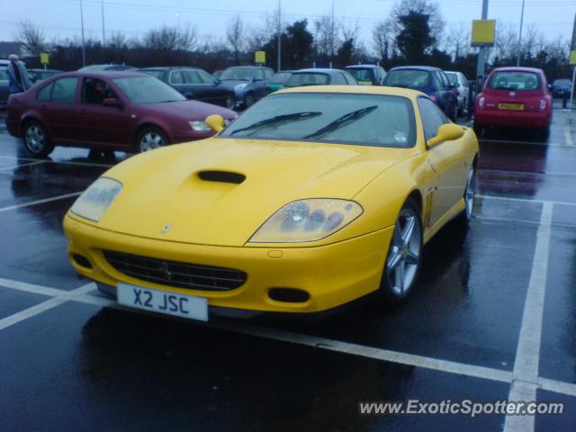 Ferrari 575M spotted in Cobham, United Kingdom