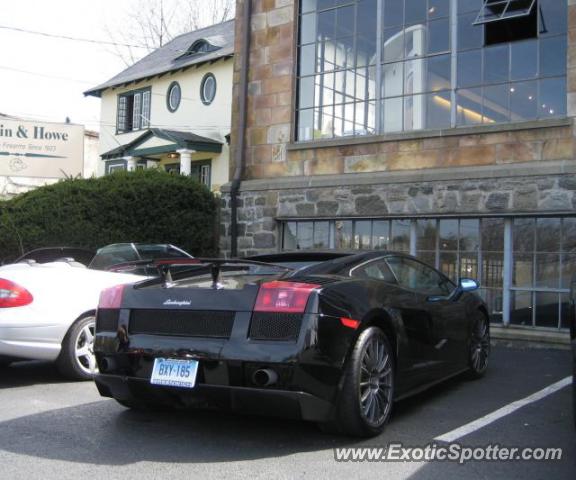 Lamborghini Gallardo spotted in Greenwich, Connecticut