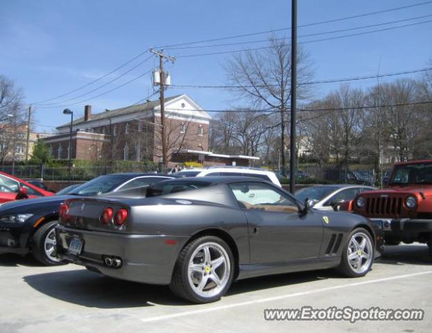 Ferrari 575M spotted in Greenwich, Connecticut