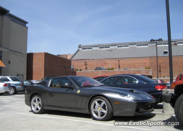 Ferrari 575M spotted in Greenwich, Connecticut