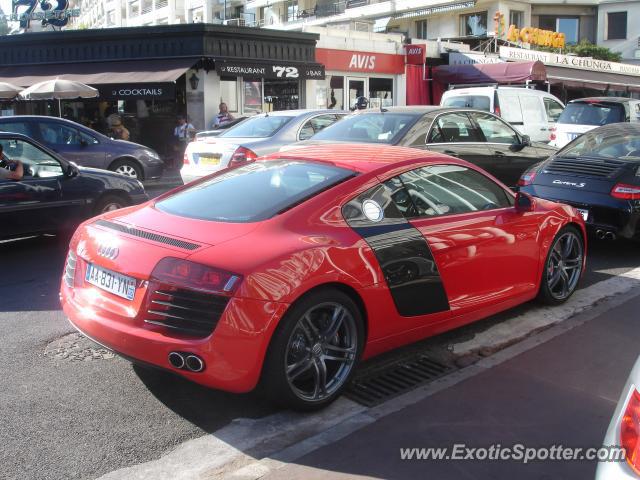 Audi R8 spotted in Cannes, France