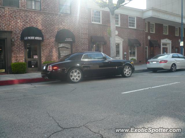 Rolls Royce Phantom spotted in Beverly Hills, California