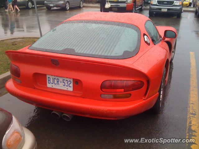 Dodge Viper spotted in London Ontario , Canada
