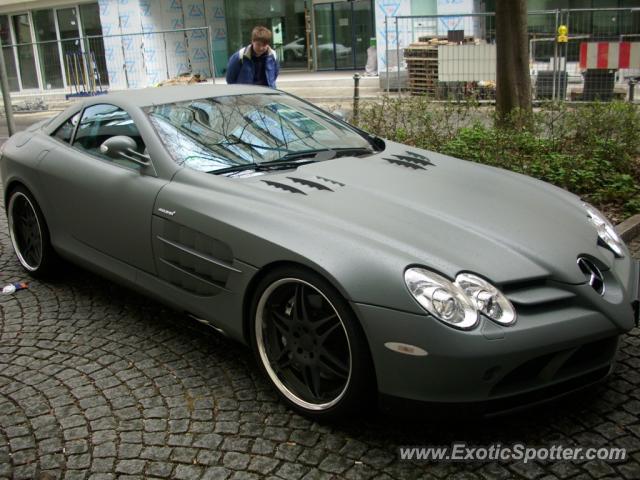 Mercedes SLR spotted in Frankfurt, Germany