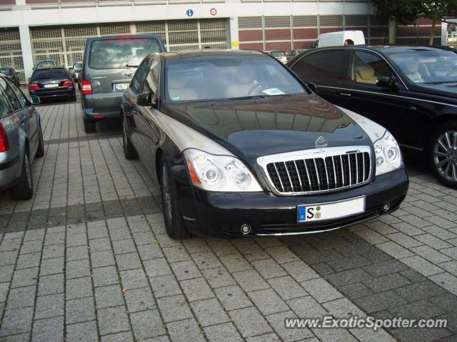 Mercedes Maybach spotted in Frankfurt, Germany