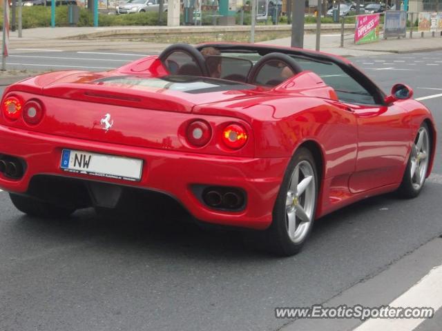 Ferrari 360 Modena spotted in Frankfurt, Germany