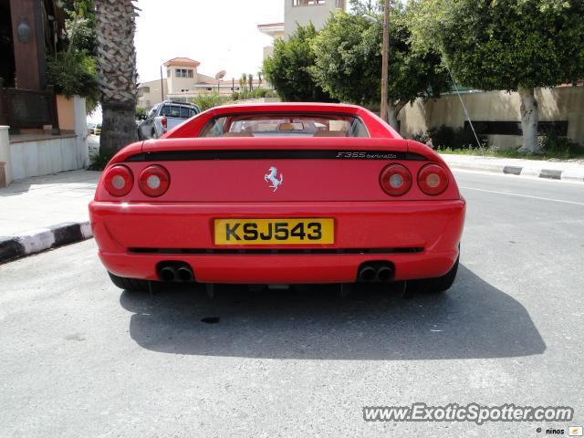 Ferrari F355 spotted in Pafos, Cyprus