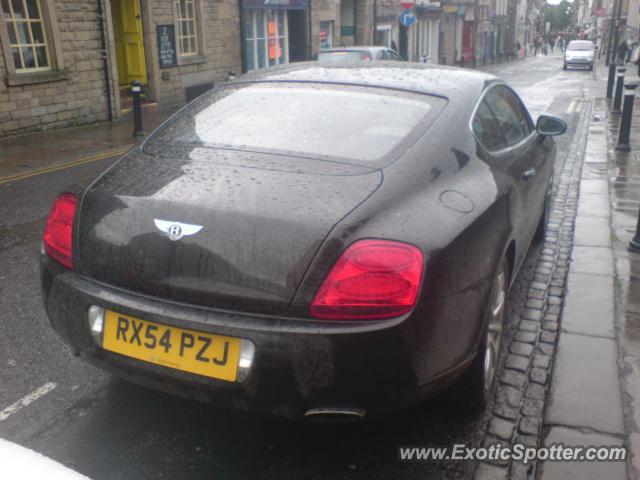 Bentley Continental spotted in Lancaster, United Kingdom