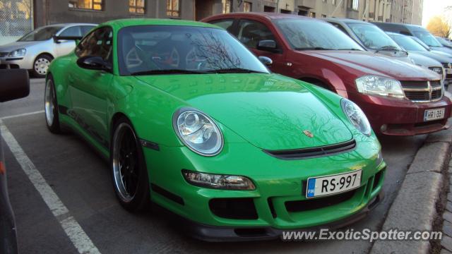 Porsche 911 GT3 spotted in Helsinki, Finland