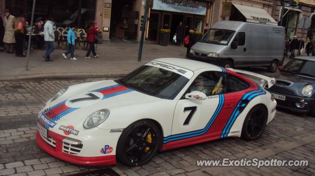 Porsche 911 GT2 spotted in Helsinki, Finland