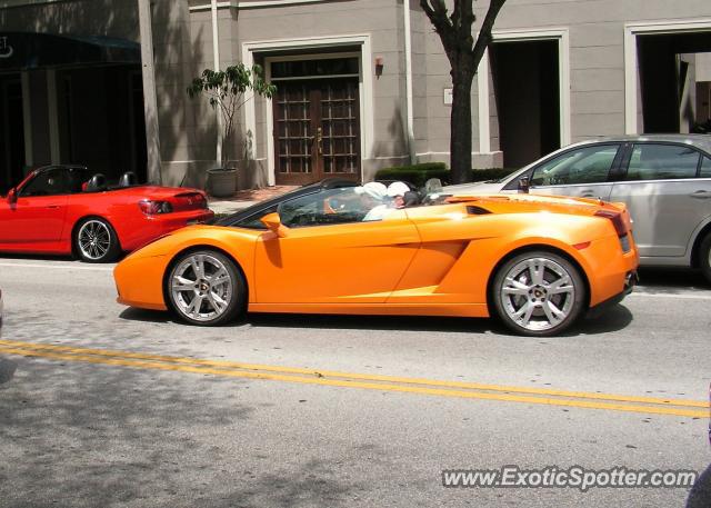 Lamborghini Gallardo spotted in Celebration, Florida, United States