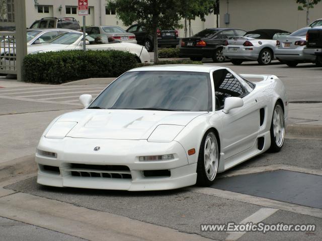 Acura NSX spotted in Celebration, Florida, United States